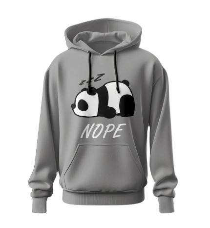 Panda Nope Hoodie