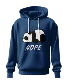 Panda Nope Hoodie